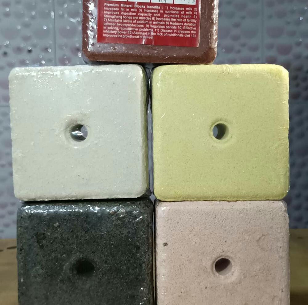 mineral block